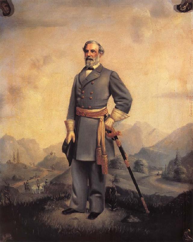 unknow artist Robert E.Lee oil painting image